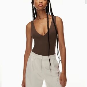 Ariztia Babaton Contour V-Neck Bodysuit!